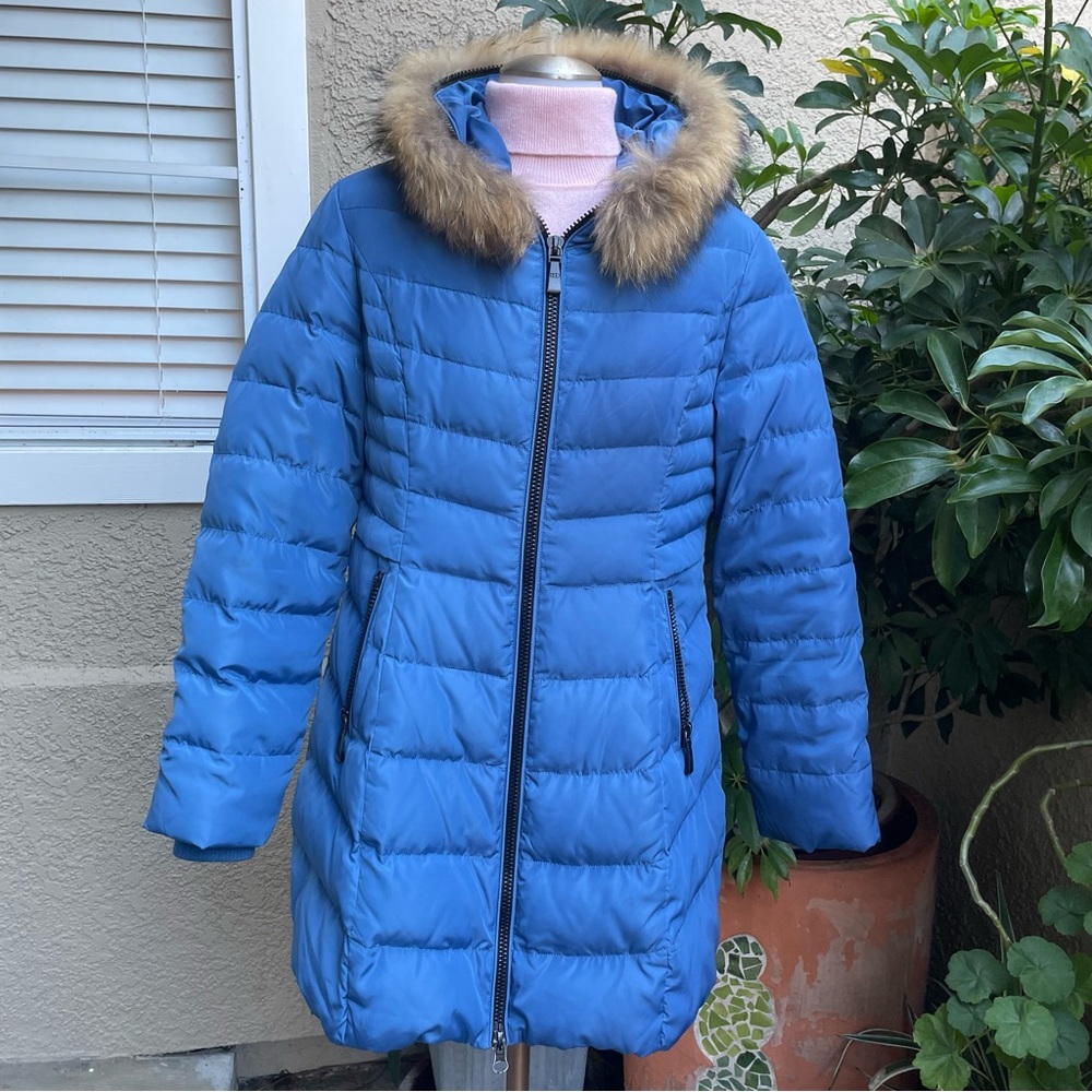 Vintage blue super warm jacket